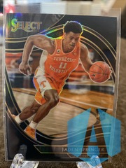 2021 Panini Chronicles Select Draft Picks Jaden Springer #295 RC Black Prizm 76ers